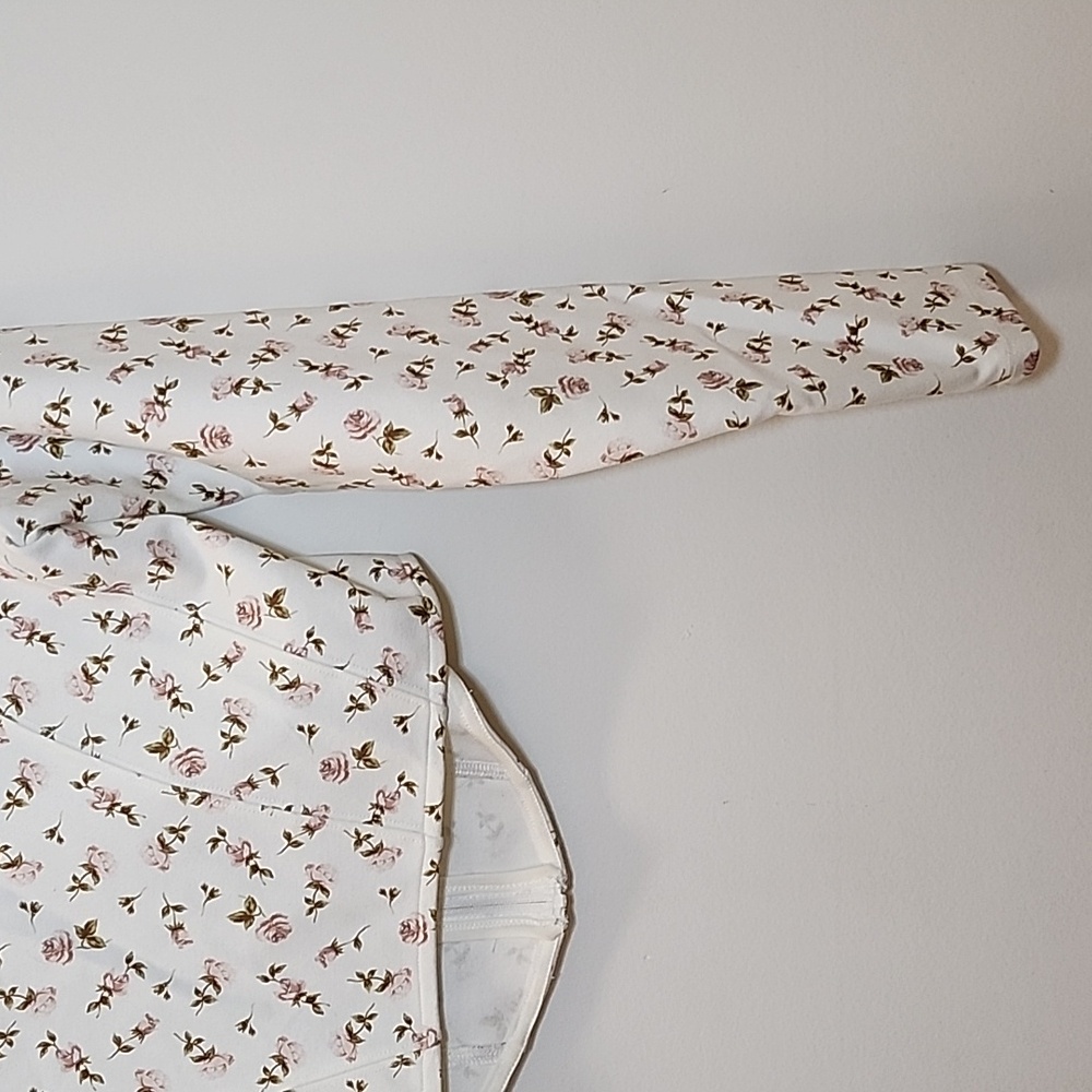Aritzia Sunday Best Maverick Bustier Top White Floral Size Meduim - Picture 13 of 16